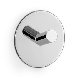 Zack Gancho Pared Acero Inoxidable Duplo Diámetro 5,5 cm